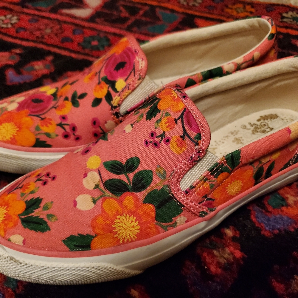 Keds Rifle Paper Co slip on sneakers